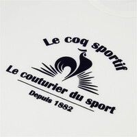 Le Coq Sportif camiseta manga corta hombre HERITAGE BLANCO 04