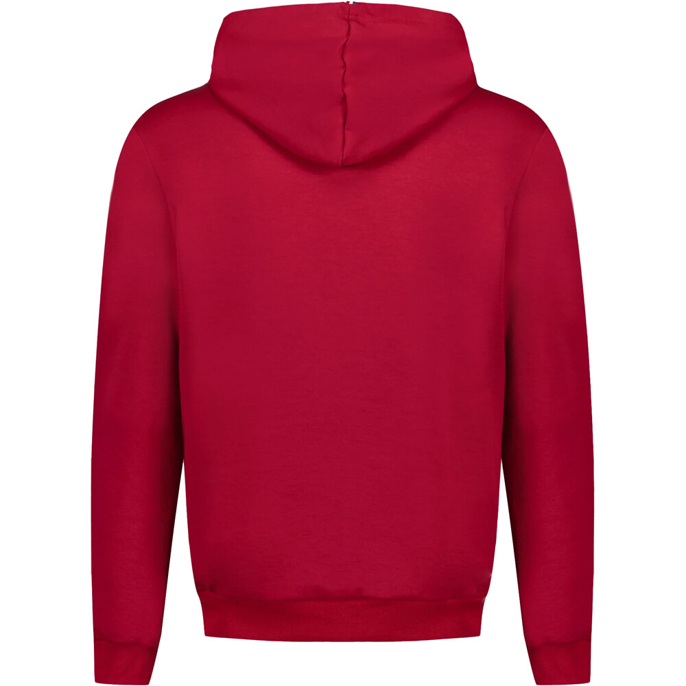 Le Coq Sportif sudadera hombre ESSENTIALS ROJO 03