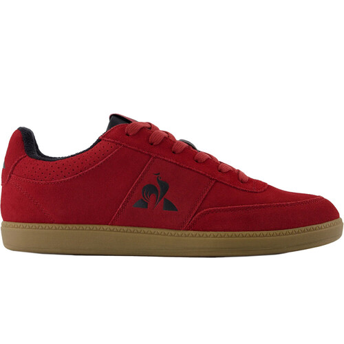 LE COQ SPORTIF DERBY SUEDE rojo