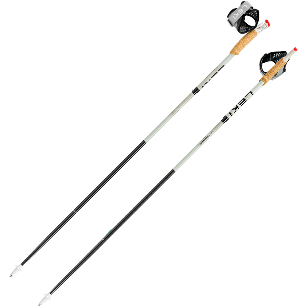 Leki Baston Trail ULTRATRAIL FX.ONE GRIS vista frontal