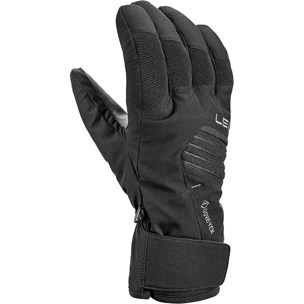 Leki guantes montaña VISION GORE-TEX NEGRO vista frontal