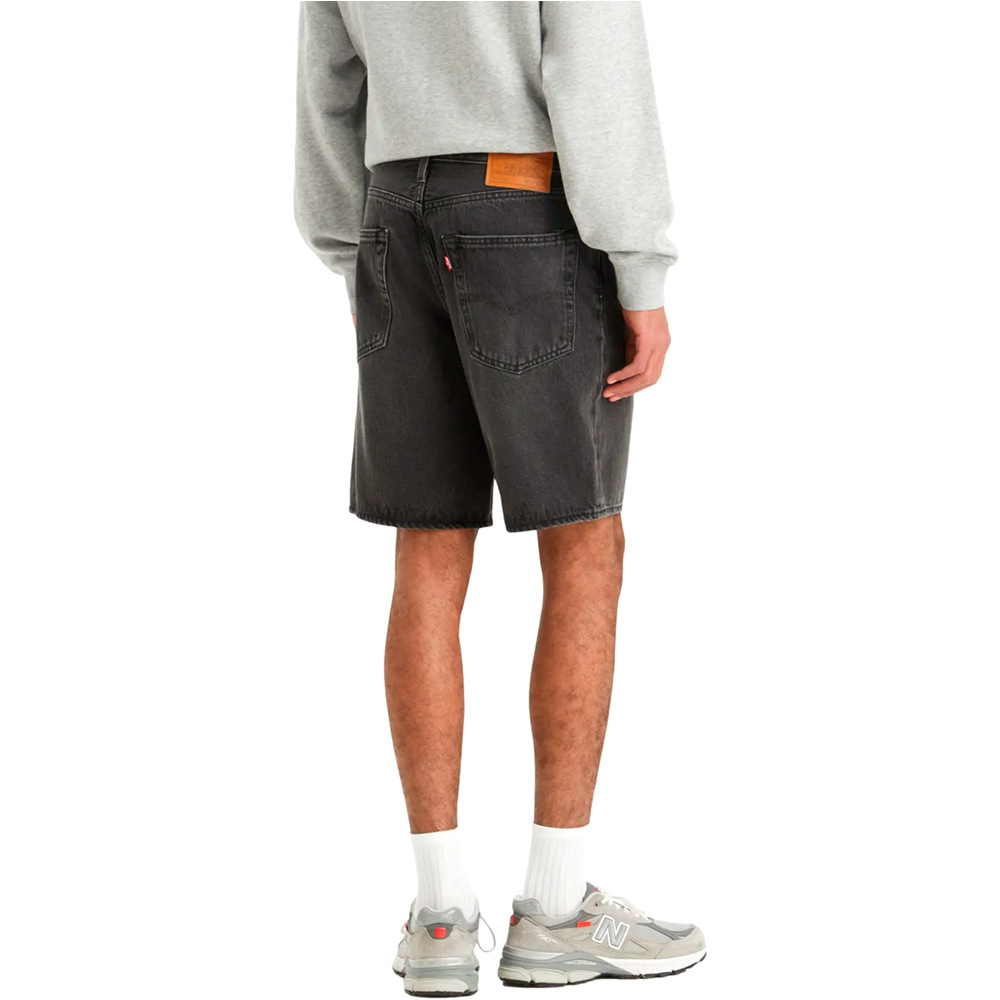 Levi'S bermudas hombre 468 NEGRO vista trasera