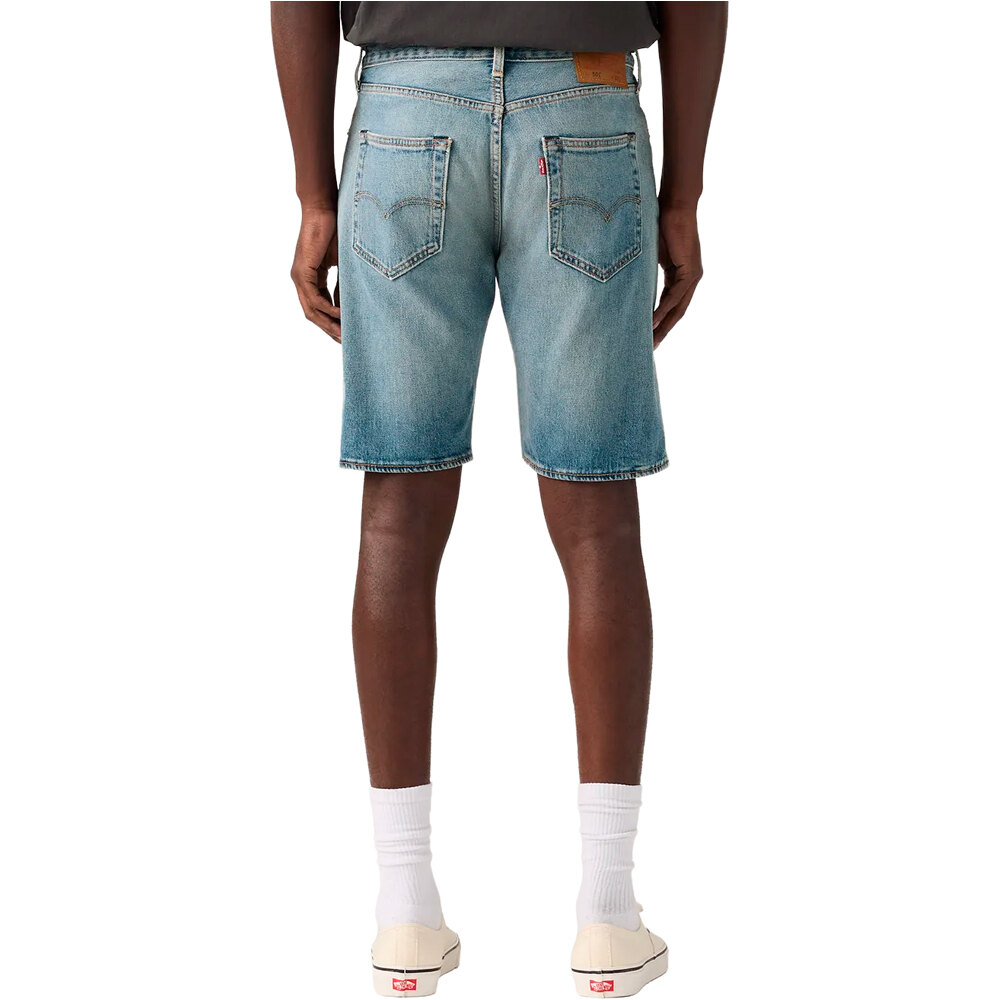 Levi'S bermudas hombre 501 ORIGINAL AZUL vista trasera