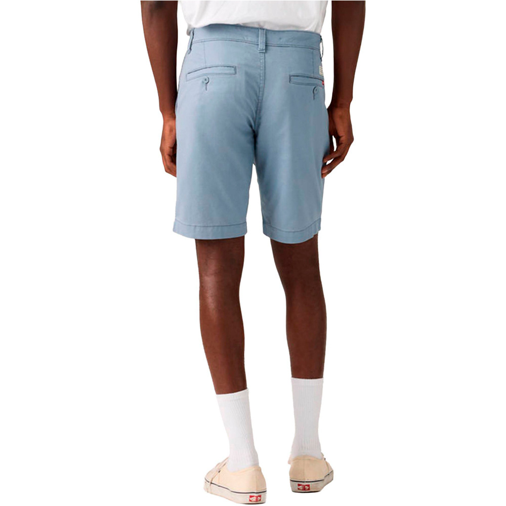 Levi'S bermudas hombre XX CHINO AZUL vista trasera