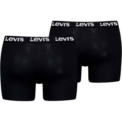 LEVI'S REPEAT LOGO BOXER BRIEF 2P negro