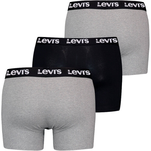 LEVI'S REPEAT LOGO BOXER BRIEF 3P gris