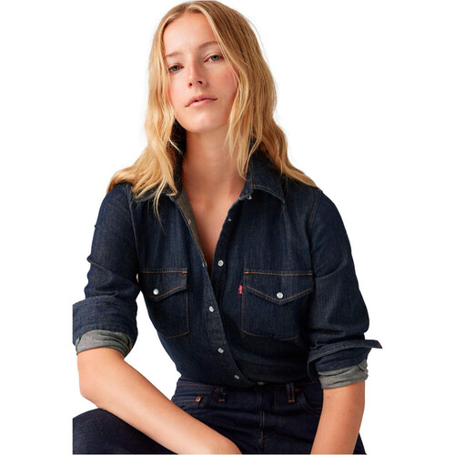 LEVI'S ICONIC WESTERN DARK INDIGO - FLAT FINISH