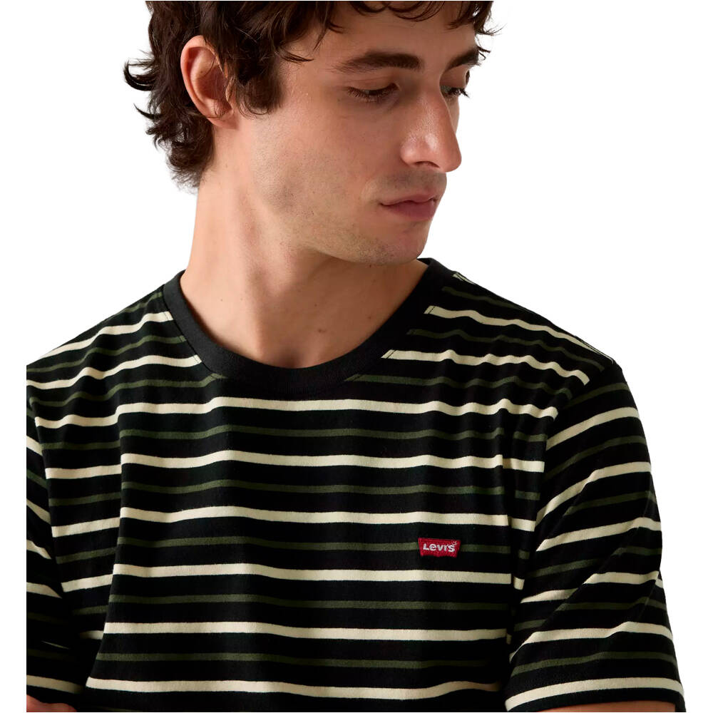 Levi'S camiseta manga corta hombre ORIGINAL VERDE 03
