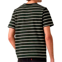 Levi'S camiseta manga corta hombre ORIGINAL VERDE vista trasera