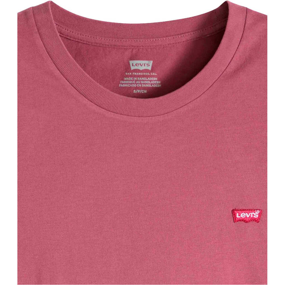 Levi'S camiseta manga corta mujer PERFECT ROJO 04