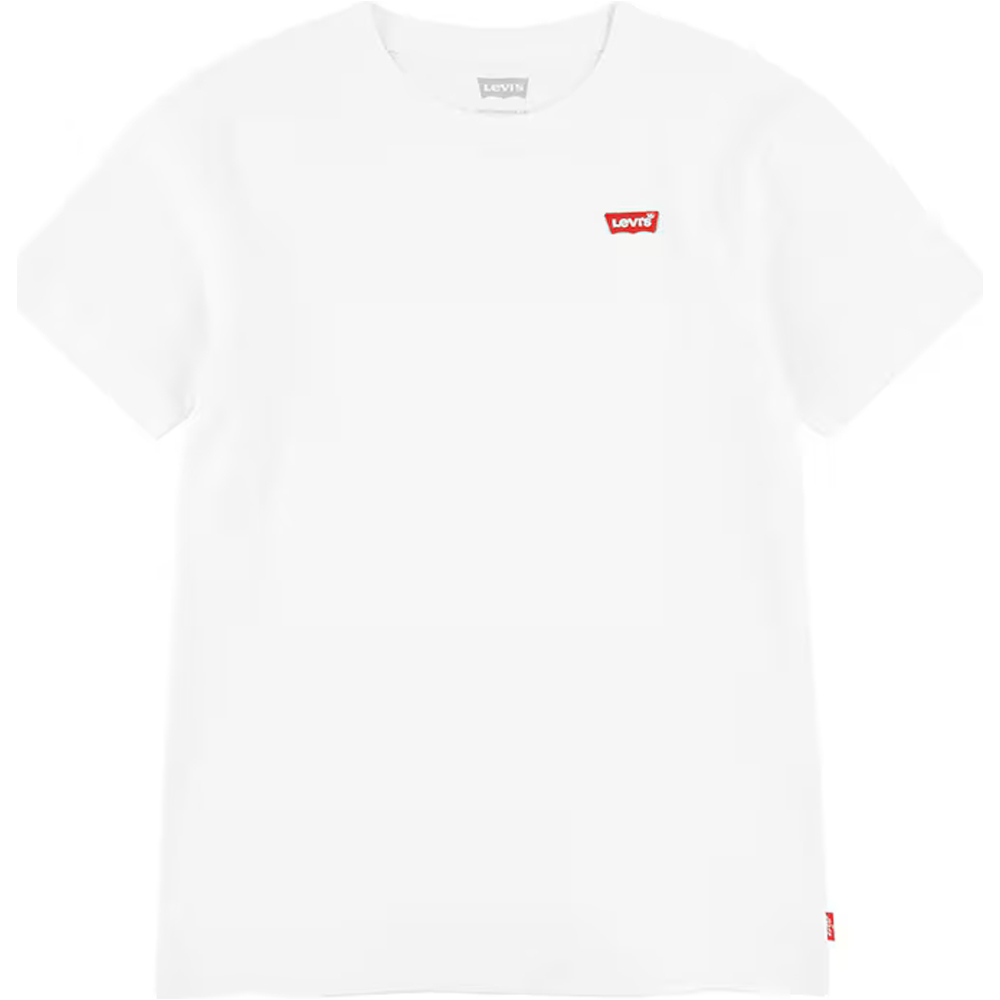 Levi'S camiseta manga corta niño BATWING BLANCO vista frontal