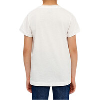 Levi'S camiseta manga corta niño BATWING BLANCO vista trasera