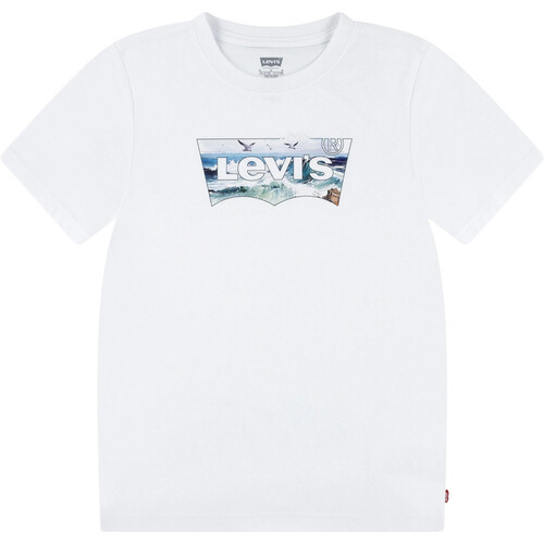 Levi'S camiseta manga corta niño CRASHING WAVES BATWING BLANCO