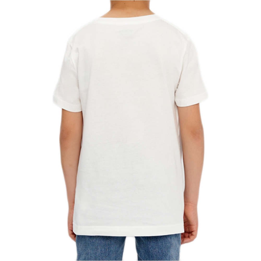 Levi'S camiseta manga corta niño SPORTSWEAR LOGO BLANCO vista trasera
