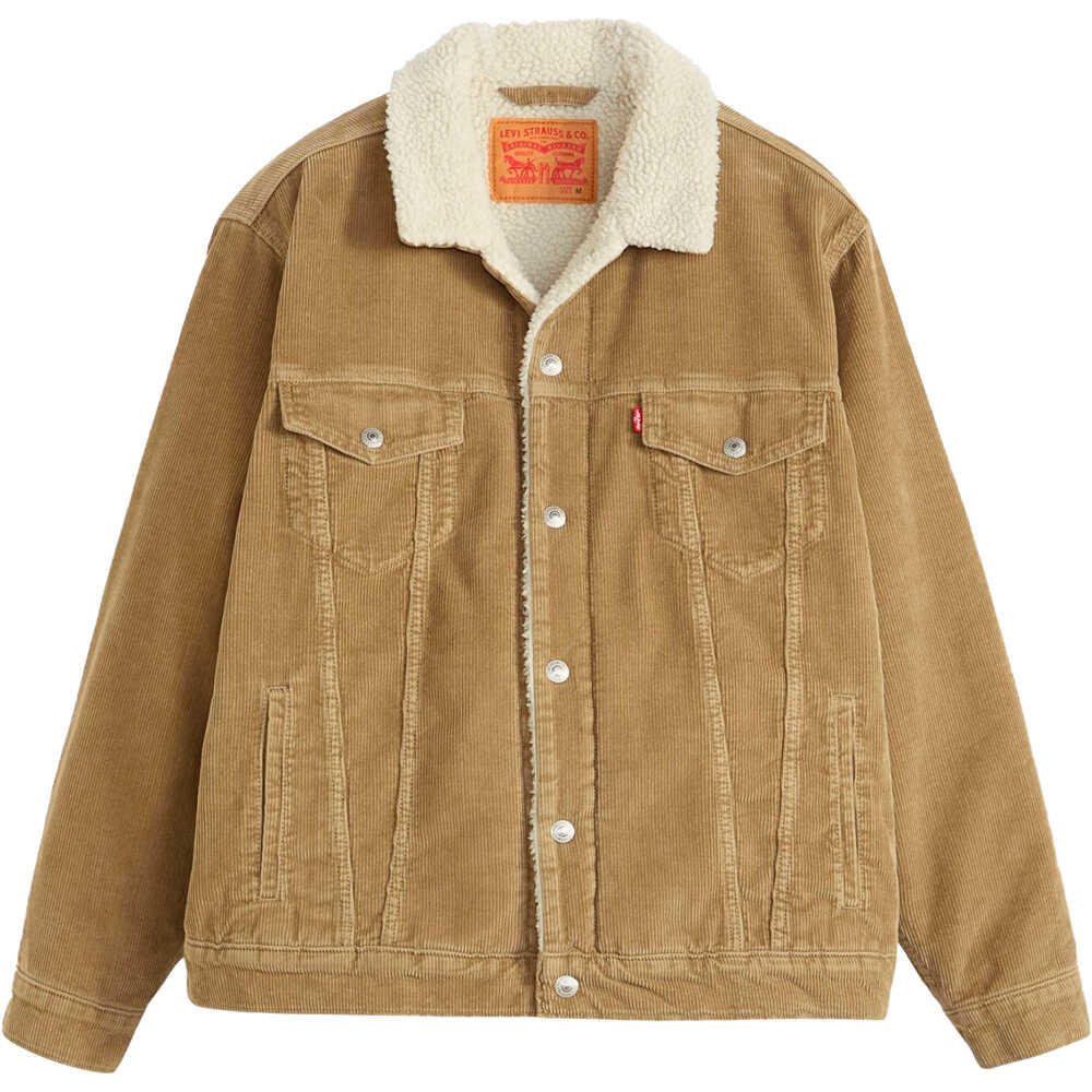 Levi'S chaquetas hombre RELAXED FIT SHERPA TRKR MARRON 04