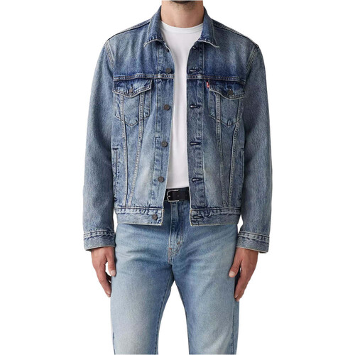 LEVI'S THE TRUCKER JACKET MED azul