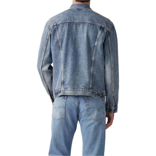 LEVI'S THE TRUCKER JACKET MED azul