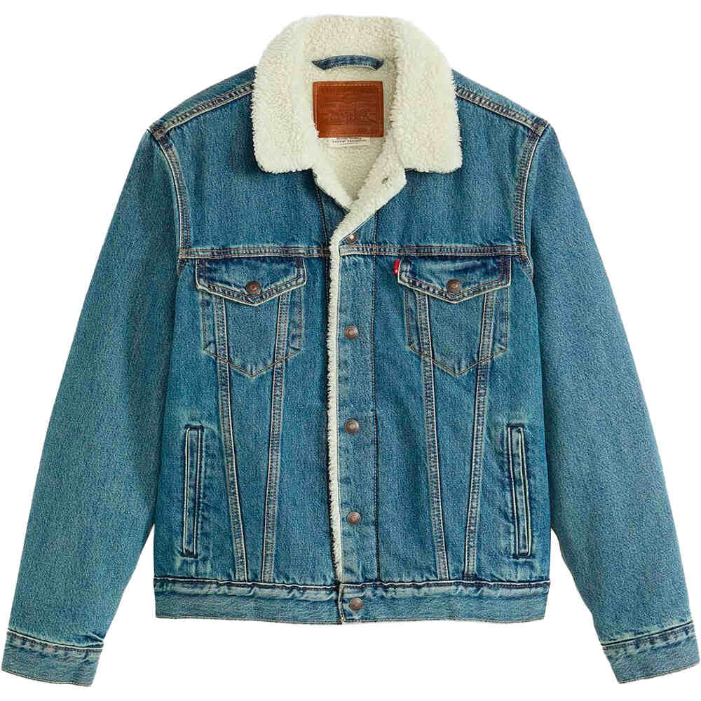 Levi'S chaquetas hombre TYPE 3 SHERPA TRUCKER AZUL 03