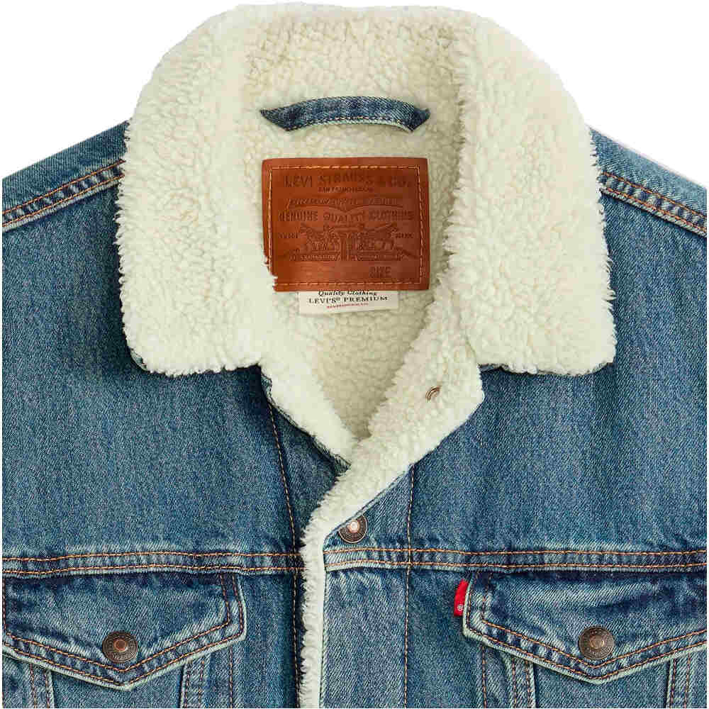 Levi'S chaquetas hombre TYPE 3 SHERPA TRUCKER AZUL 04