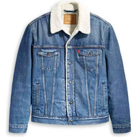 Levi'S chaquetas hombre TYPE 3 SHERPA TRUCKER MED AZUL 03