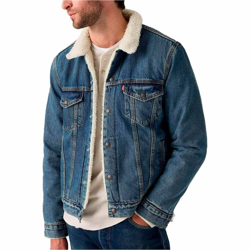 LEVI'S TYPE 3 SHERPA TRUCKER azul