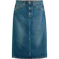 Levi'S faldas mujer HR BACK SLIT SKIRT MED INDIGO - WORN IN  04