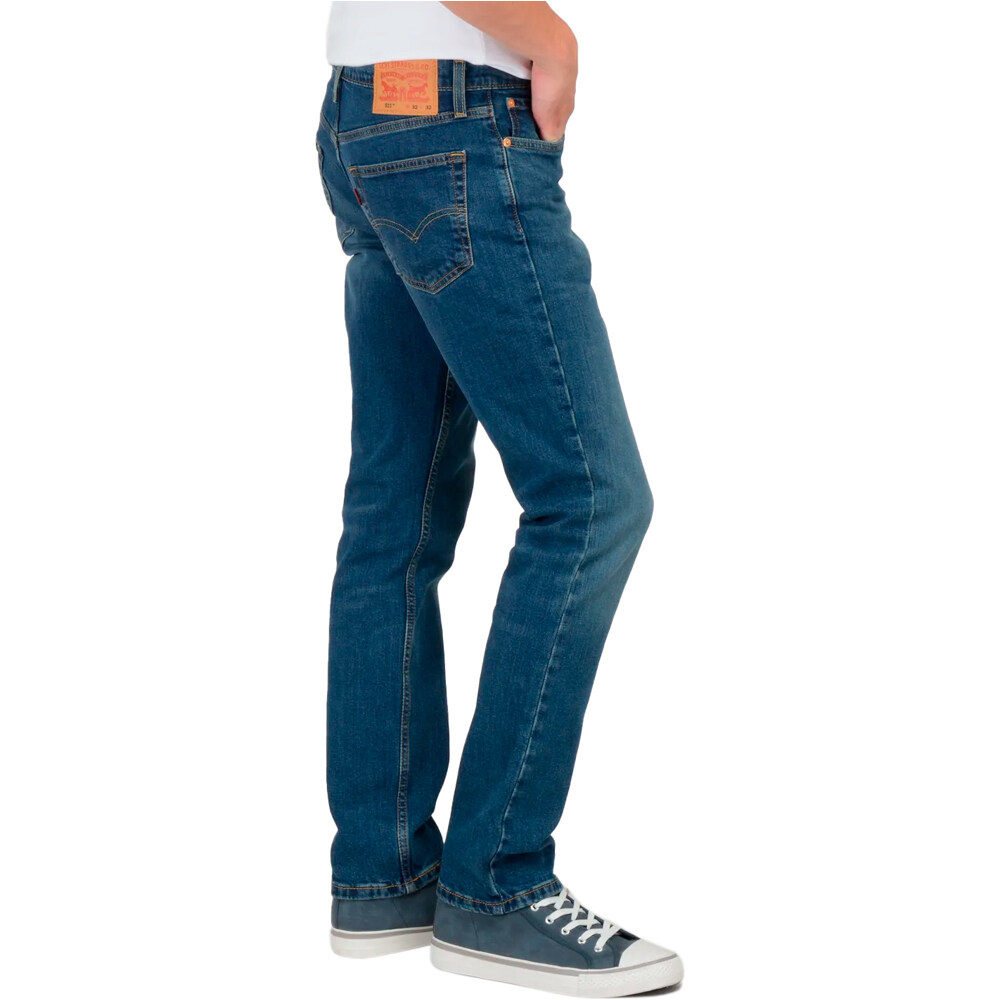 Levi'S pantalón hombre 511 SLIM AZUL vista detalle