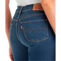Levi'S pantalón mujer 314 SHAPING STRAIGHT DARK INDIGO - WORN IN  03