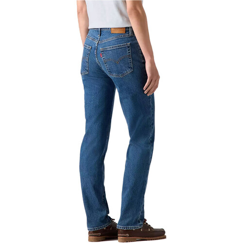 LEVI'S 724 HIGH RISE STRAIGHT MED azul