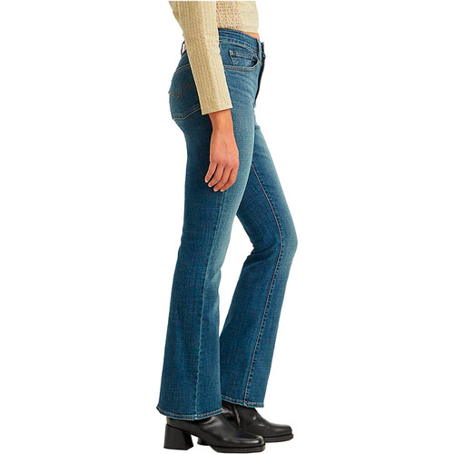 LEVI'S 725 HIGH RISE BOOTCUT DARK INDIGO - WORN IN