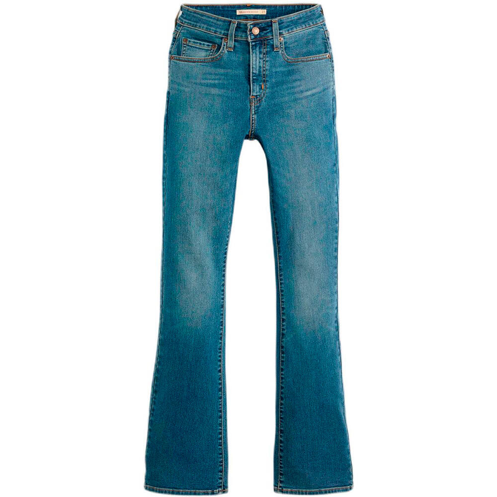 Levi'S pantalón mujer 725 HIGH RISE BOOTCUT MED INDIGO - WORN IN  03
