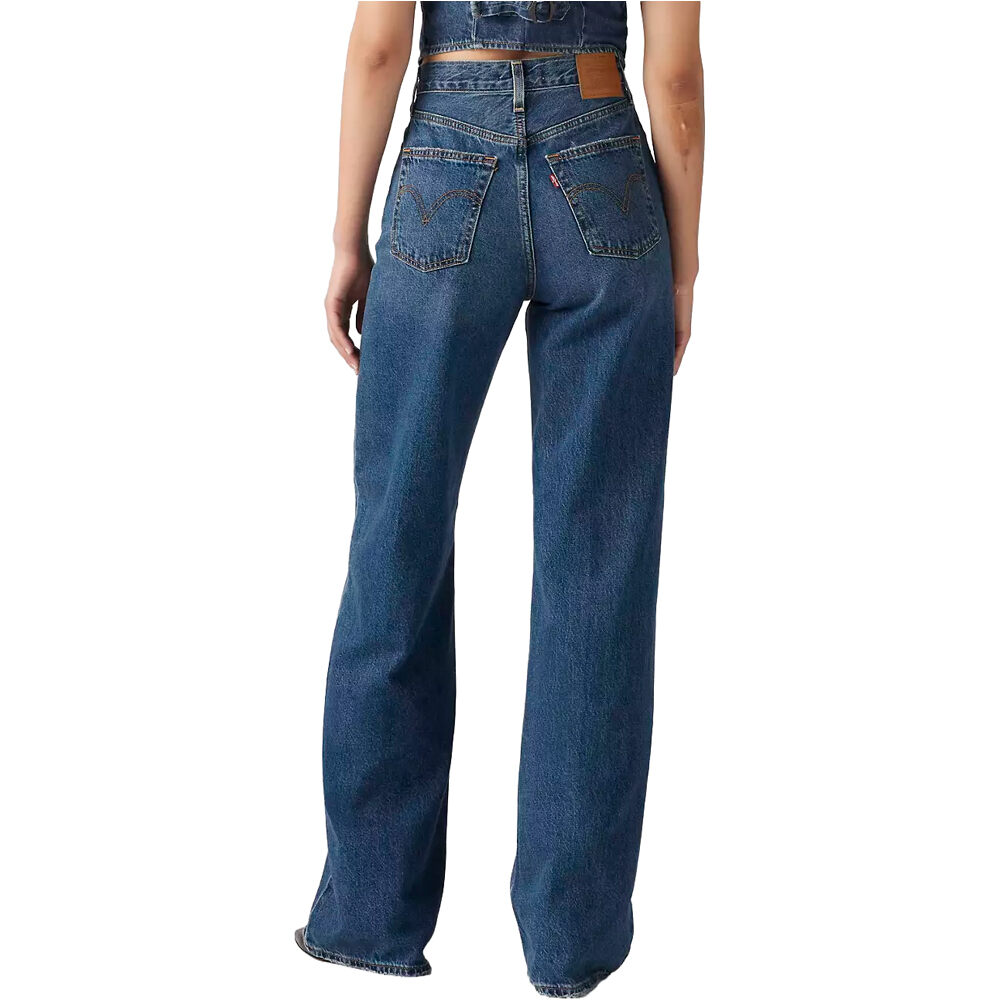 Levi'S pantalón mujer RIBCAGE WIDE LEG H223  vista trasera