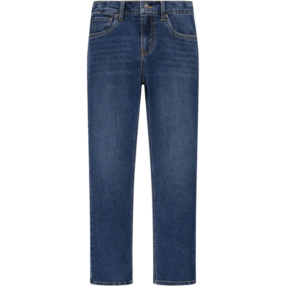 Levi'S pantalón niño 512 SLIM TAPER AZUL vista frontal