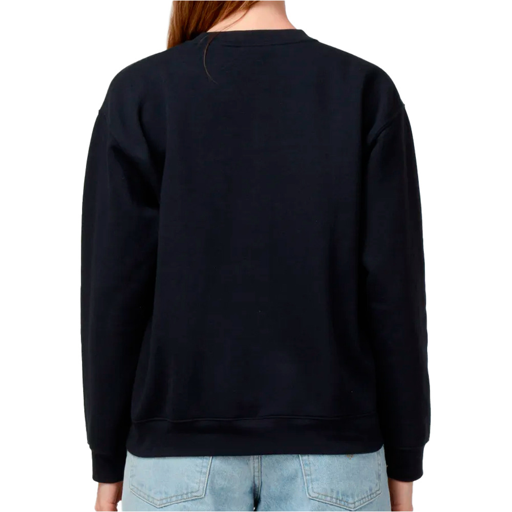 Levi'S sudadera mujer EVERYDAY NEGRO vista trasera