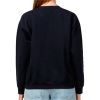 Levi'S sudadera mujer EVERYDAY NEGRO vista trasera