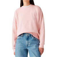 Levi'S sudadera mujer EVERYDAY SWEATSHIRT POTPOURRI ROSA vista frontal
