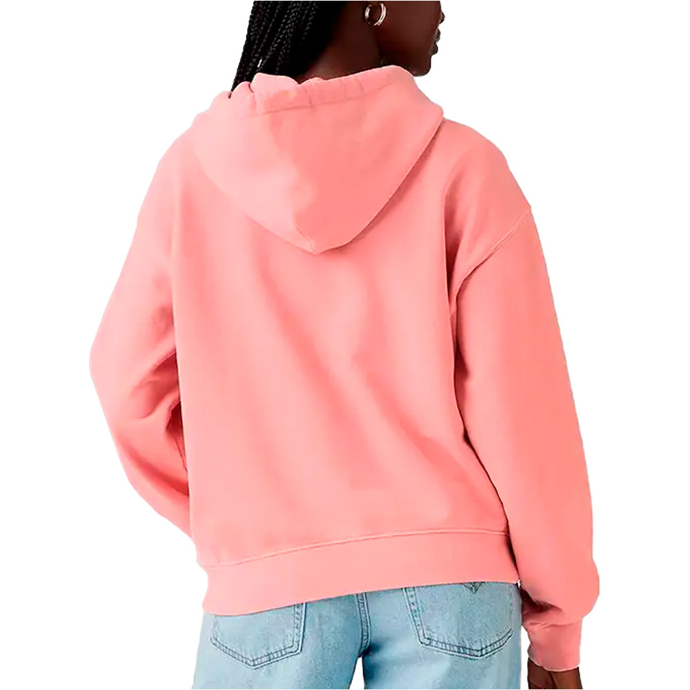 Levi'S sudadera mujer GRAPHIC HERITAGE ROSA vista trasera