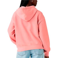 Levi'S sudadera mujer GRAPHIC HERITAGE ROSA vista trasera