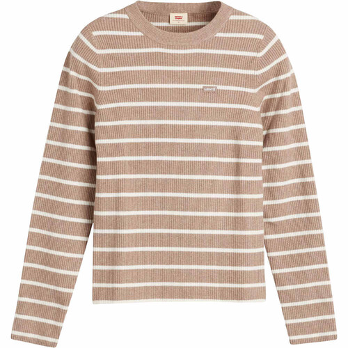 LEVI'S RIB CREW marron
