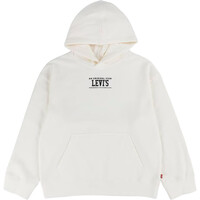 Levi'S sudadera niño LVB REV THE ENGINE HOODIE MARRON vista frontal