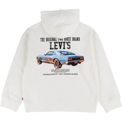Levi'S sudadera niño LVB REV THE ENGINE HOODIE MARRON