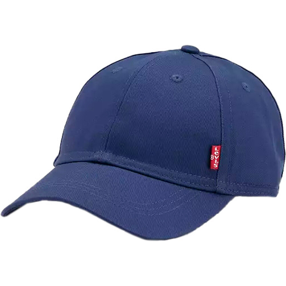 Levi'S visera lona CLASSIC TWILL AZUL vista frontal