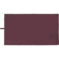 Lifeventure varios montaña RECYCLED SOFTFIBRE TREK TOWEL GIANT NEGRO vista frontal
