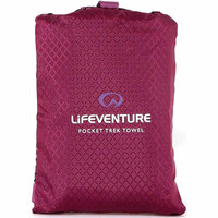 Lifeventure varios montaña RECYCLED SOFTFIBRE TREK TOWEL POCKET NEGRO 04