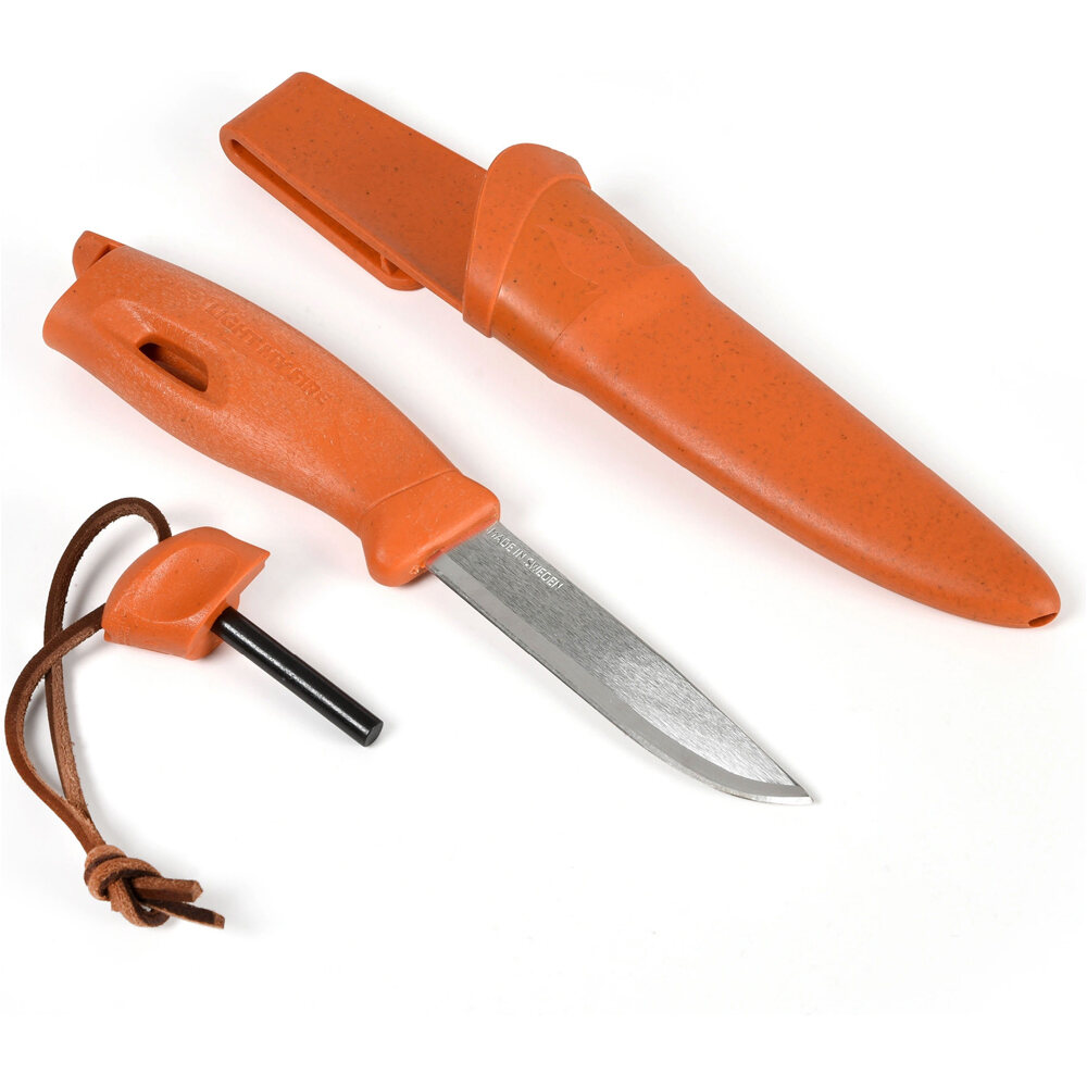 Light My Fire multiusos SWEDISH FIREKNIFE BIO 2IN1 NARANJA vista frontal