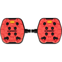 Look pedales plataforma TRAIL GRIP ROJO
