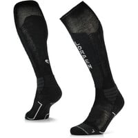 Lorpen calcetines esquí PSM PRO SKI MIDWEIGHT NEGRO vista frontal
