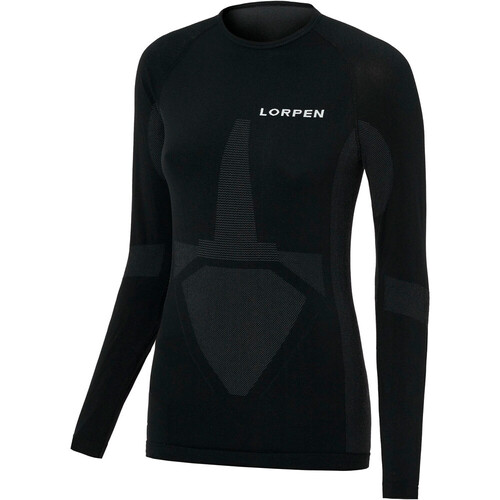 Lorpen camiseta térmica manga larga mujer MUNIA NEGRO