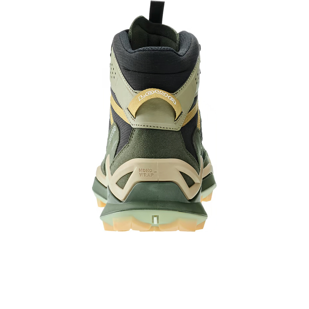 Lowa bota trekking hombre MADDOX PRO GORE-TEX MID NEGRO vista superior