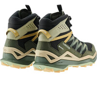 Lowa bota trekking hombre MADDOX PRO GORE-TEX MID NEGRO vista trasera